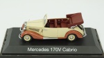 Mercedes 170V Cabrio. Acondicionado em caixa de acrílico.Comprimento 10 cm.