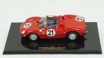 Ferrari 250 P. Acondicionado em caixa de acrílico.Comprimento 10 cm.