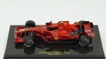 Ferrari F2008, Felipe Massa. Acondicionado em caixa de acrílico.Comprimento 10 cm.