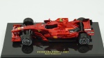 Ferrari F2007, Kimi Raikonen. Acondicionado em caixa de acrílico.Comprimento 10 cm.