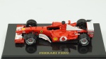 Ferrari F2002. Acondicionado em caixa de acrílico.Comprimento 10 cm.