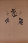 DANIEL AZULAY -  " Lazer"  Série Jerusalém, reprodução em papel craft, med 35,5 x 53 cm . Preço de avaliação R$ 250,00