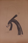 DANIEL AZULAY -  "Sorte"  Série Jerusalém, reprodução em papel craft, med 35,5 x 53 cm . Preço de avaliação R$ 250,00