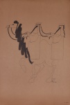 DANIEL AZULAY -  "Rédeas"  Série Jerusalém, reprodução em papel craft, med 35,5 x 53 cm . Preço de avaliação R$ 250,00