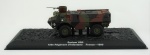 Miniatura - Tanque Saviem VAB 150e Régiment d'Infanterie, France - 1990, medida 8 x 3 cm, acompanha caixa de plástico, medida 7 x 8 x 17,5 cm.