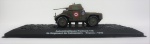 Miniatura - Caminhão tanque Automitrailleuse Panhard 178 8è Regiment de Cuirassiers France-1940, medida 7 x 3 cm, acompanha caixa de plástico medida 7 x 18 x 7 cm.
