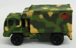 Miniatura caminhão militar - FMTV 2.5 TON 4x4, medida 8 x 3 cm, acompanha caixa de acrílico medida 6,5 x 10 x 5,5 cm.