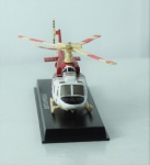 Miniatura helicóptero - 1/115 Bell 412 LAFD, escala 1:90, acompanha caixa de Plástico medida 5 x 14 x 4 cm.