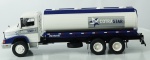 Miniatura caminhão - Caminhão Mb L- 1620 da empresa Cotra Star, escala 1/43, acompanha caixa de acrílico medida 10,5 x 23 x 9,5 cm.