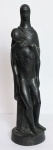 ALFREDO CESCHIATTI. "Pietá". Escultura em bronze. Assinada. Alt. 49 cm.