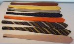 Lote composto de 8 gravatas. OBS: RETIRADA NO LOCAL AV ATLANTICA