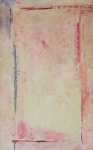 RICARDO FRAZÃO - Abstrato, acrílico s/ tela, assinado e datado 93, medindo 101x64 cm