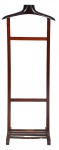 Cabideiro de madeira nobre ( base com ripa quebrada). Alt. 106 cm . NO ESTADO
