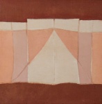 MARIA LEONTINA."Abstrato", pastel s/papel,19 x 28 cm. Assinado cid, datado 1964. (02891).