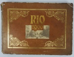 Livro "Rio 1900", com capa no estado.