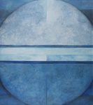 ANNA MARIA MAIOLINO (Scalea, Itália, 1942). " Abstrato", óleo s/tela, medindo : 138 x 122 cm. assinado CIE e datado de 1986.