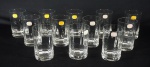 Jogo c/ 12 copos em cristal Blumenau