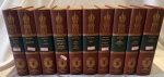 Lote composto por 10 (dez) livros de Dostoiévsky, obras completas e ilustradas, livraria José Olympio Editôra, Rio de Janeiro, 1960.