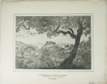 BENJAMIN MARY. Litogravura "Vista do Arqueduto". Medida: 30,5x38,5cm.