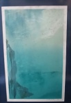FAYGA OSTROWER - Fayga Perla Ostrower (1920/2001). Gravura em tons de azul, assinado no c.i.d., datado de 1984, medindo 70x46cm sem moldura e 88x65cm.