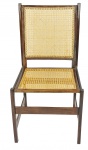 Celina Decorações-  cadeira robusta em jacaranda, assento e encosto em palhinha natural indiana. Medida 93 x 48 x 57 cm.