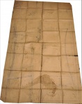 Documento Joaquim Tenreiro - Projeto de cadeira (No estado). Medidas 120 x 230 cm.