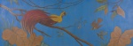 SANTA ROSA, Tomás santa Rosa Junior (1909-1956) " Composição aves do paraíso" óleo sobre tela, medindo 86x236 cm, assinado no C.I.D, datado de 1951 - * obra de grande dimensão e importância histórica, reza lenta que esta obra foi feita especialmente para ser cenário de uma peça teatral da época.