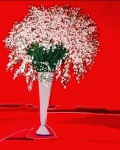 IVÃ VOLPI. "Vaso de Flores", serigrafia, 70 x 85 cm. Assinado a lápis. No estado(pontos de acidez).