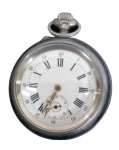 Relógio de bolso EXCELSIOR REGULATOR, mostrador em algarismo romano . Diâm. 6 cm. No estado (não testado).