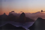 JOSE ROBERTO SERRA. "Paisagem Carioca". Foto em papel KODAK Profissional Elipse Fosco, medindo 30,5 x 45 cm. Assinado no verso.