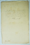 Documento de concessão de licença , 1885 , assinado por Francisco de Sá.
