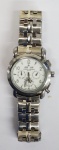 Relógio de pulso, caixa Vacheron Constantin, em aço com 40mm, não é a pulseira original,  pulseira marca Edifice em aço. Funcionando