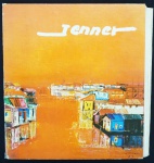 Catálogo Jenner Augusto, com diversas reproduções de pinturas.