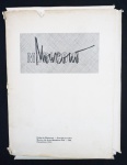Livro: MOriconi- Roberto Moriconi - escultura 1974. , 18 pranchas. Dimensões: 31 x 24 cm. Peso aproximado : 650 g. , Bem conservado. ED. Artenova s.a