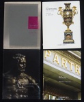 Lote com 4 catálogos de leilão Christie's The excepcional sale.