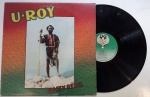 NATTY REBEL " U-ROY" -  LP  de vinil, ano de lançamento em 1976, capa original com marcas de tempo e uso, disco pode conter arranhões, não testado.
