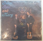 PETER, PAUL AND MARY-  LP  de vinil, ano de lançamento em 1964, capa original com marcas de tempo e uso, disco pode conter arranhões, não testado.
