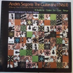 ANDRÉS SEGOVIA "THE GUITAR AND I" VOL II - LP de vinil, ano de lançamento 1972, capa original com marcas de tempo e uso, disco pode conter arranhões, não testado.