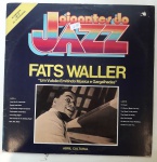 GIANTES DO JAZZ- FAST WALLER- LP de vinil, ano de lançamento 1981, Abril Cultural, capa original com marcas de tempo e uso, disco  pode conter alguns arranhões, não testado.