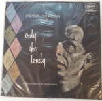 FRANK SINATRA- SONGS FOR ONLY THE LONELY. LP de vinil. Ano de lançamento 1960, capa original com marcas de tempo e uso, disco  pode conter alguns arranhões, não testado.