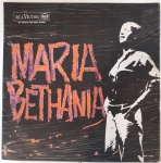 MARIA BETHÂNIA, LP de vinil, ano de lançamento 1965, capa original com marcas de tempo e uso, disco pode conter alguns arranhões, não testado.