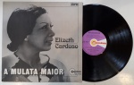ELIZETH CARDOSO- A MULATA MAIOR, LP de vinil, ano de lançamento 1974, capa original com marcas de tempo e uso, disco pode conter alguns arranhões, não testado.