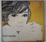 MARÍLIA MEDALHA, LP de vinil, ano de lançamento 1968, capa original com marcas de tempo e uso (margens coladas com fita adesiva), disco pode conter alguns arranhões, não testado.