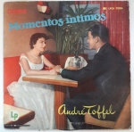 ANDRÉ TOFFEL- MOMENTOS ÍNTIMOS, LP de vinil, capa original com marcas de tempo e uso, disco pode conter alguns arranhões, não testado.