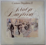 A VALSA BRASILEIRA, LP de vinil, ano de lançamento 1978, capa original com marcas de tempo e uso, disco pode conter alguns arranhões, não testado.