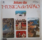 JÓIAS DA MÚSICA DO JAPÃO, LP de vinil, ano de lançamento 1985, capa original com marcas de tempo e uso, disco pode conter alguns arranhões, não testado.