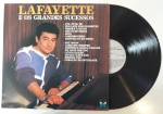 LAFAYETTE E OS GRANDES SUCESSOS, LP de vinil, ano de lançamento 1985, capa original com marcas de tempo e uso, disco pode conter alguns arranhões, não testado.
