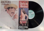 JACINTO O DONZELO- DENTRO DA ABERTURA (HUMOR), LP de vinil, ano de lançamento 1980, capa original com marcas de tempo e uso, disco pode conter alguns arranhões, não testado.