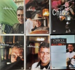 Lote contendo 6 DVDs. Chico Buarque de Holanda (seis). (perfeito estado ).