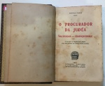 FRANCE, Anatole. O PROCURADOR DA JUDÉIA (conto). Rio de Janeiro, Livraria Castilho, 1929. Capa dura. Estado: Capa bastante fragilizada, conteúdo bem conservado. Dimensões: 19,5 x 13 x 2 cm. Peso aproximado:350 g.